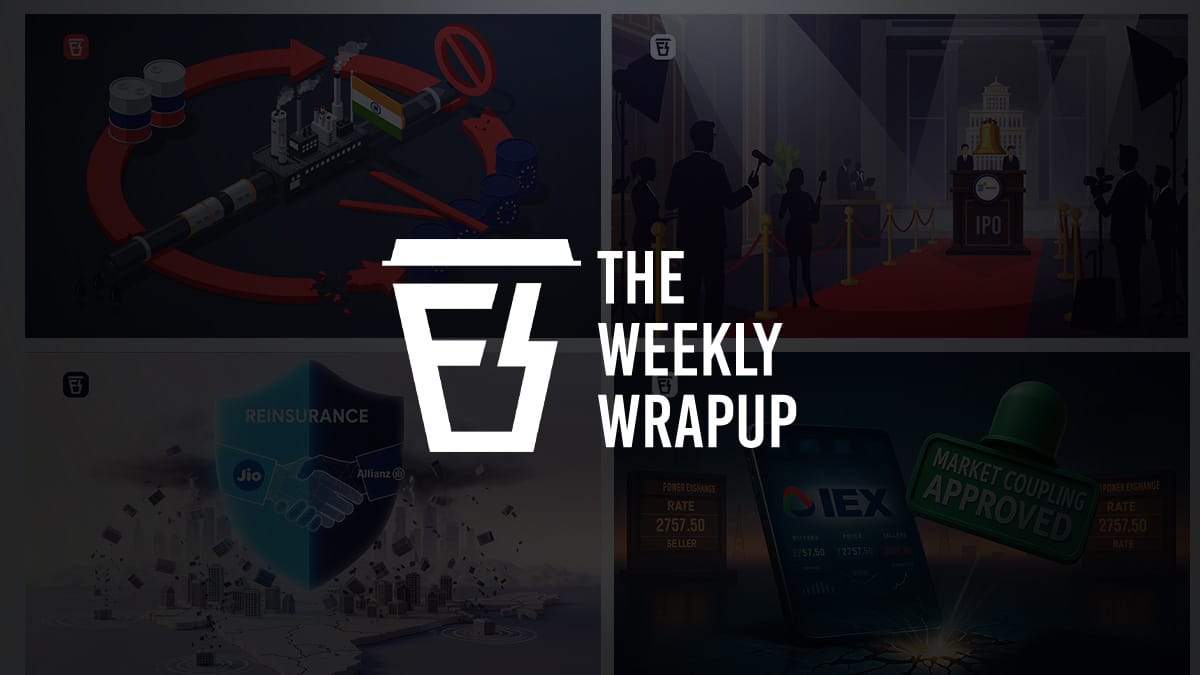 IEX’s coupling trouble, Jio’s big insurance play, Coke’s corn recipe and more…