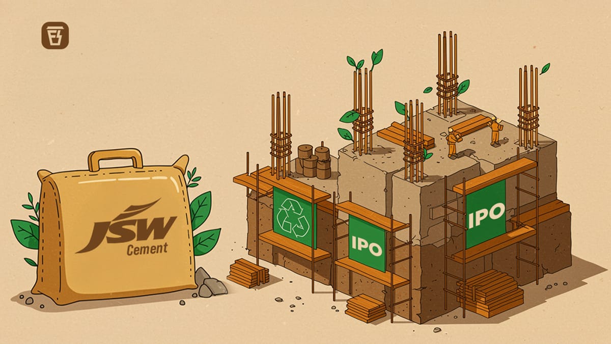 The JSW Cement IPO. Can going green cement the gains?