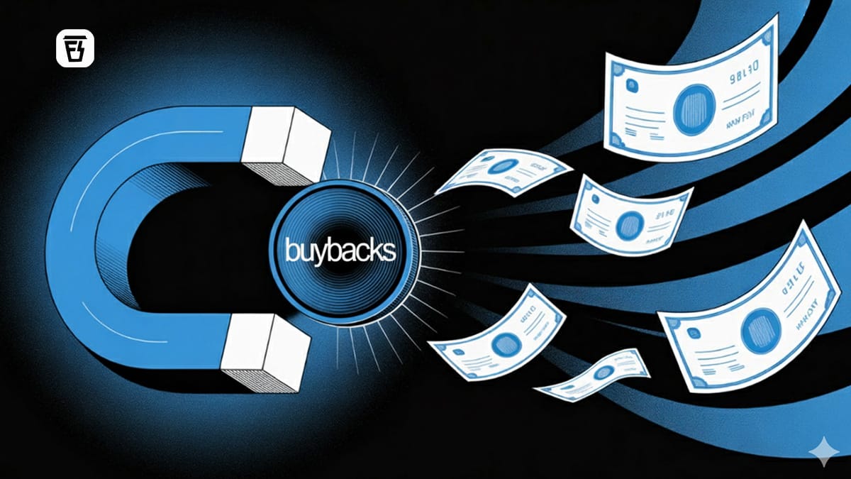Are buybacks these days just kicking the can down the road?