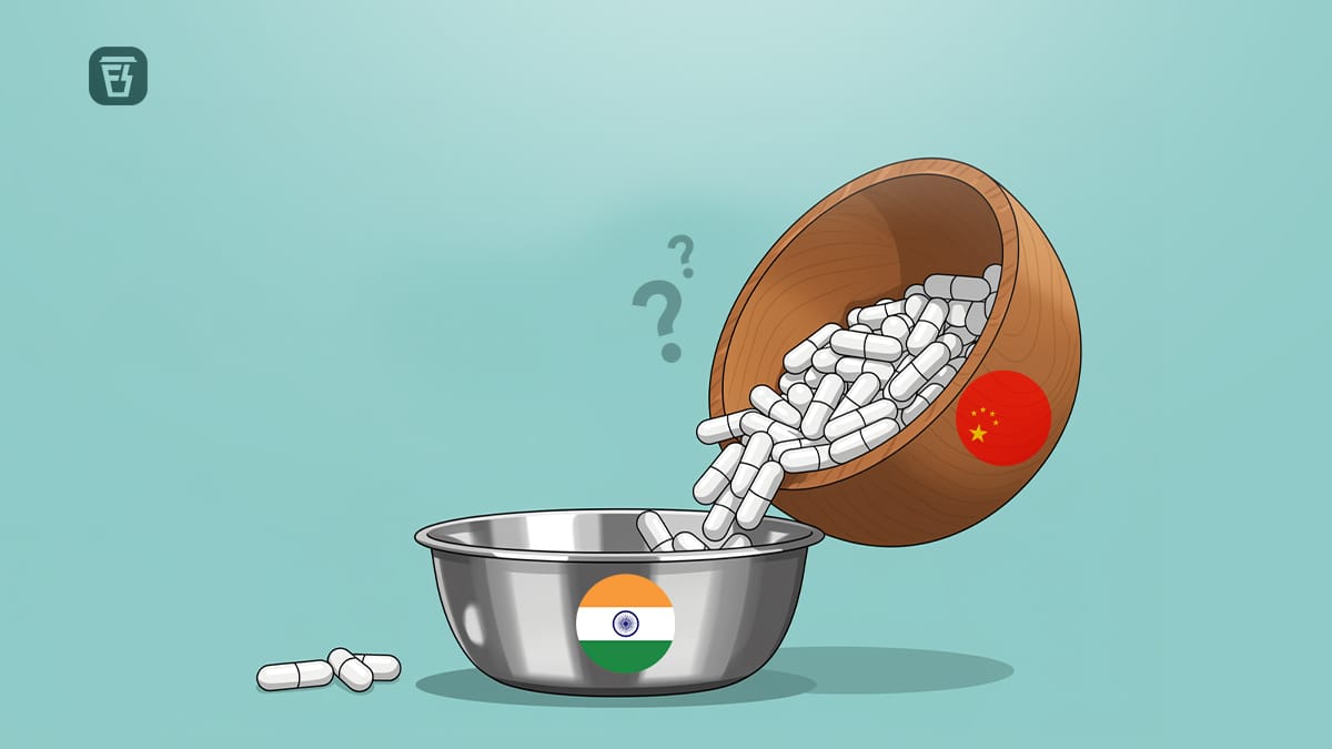 How reliant is the Indian pharma industry on China?