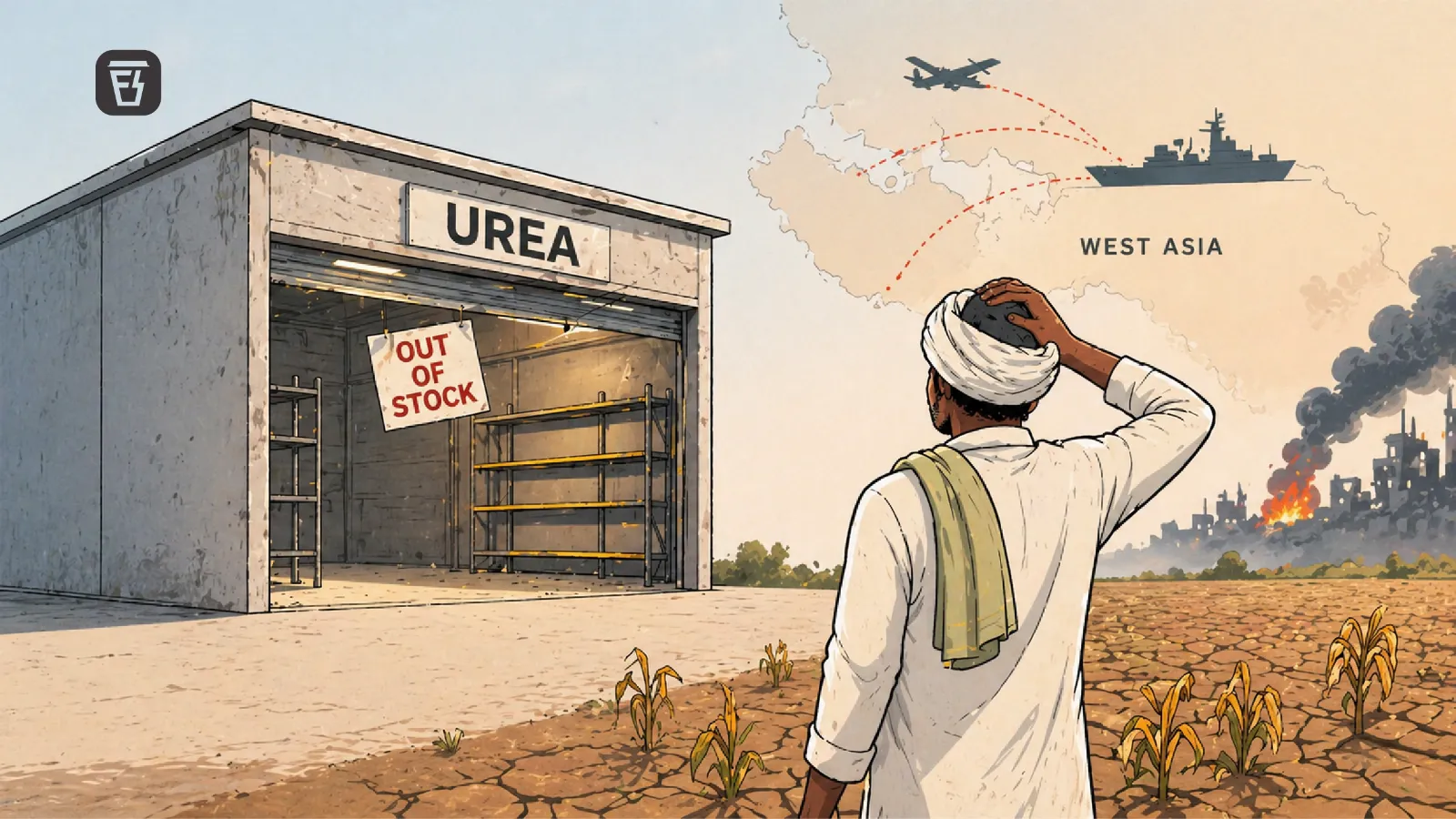 What happens when India runs out of urea