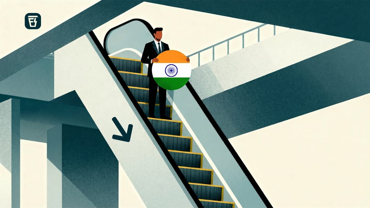 India’s economy is growing. So why is its GDP rank slipping?