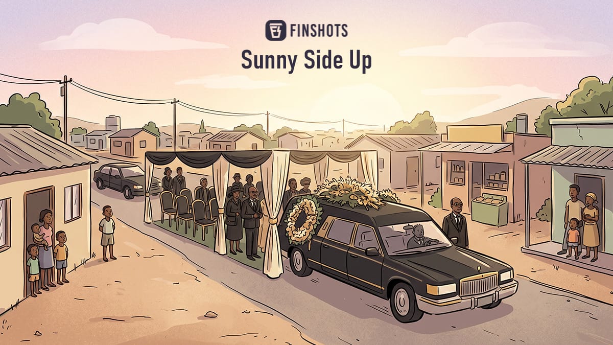 African funerals, wired earphones, and more...
