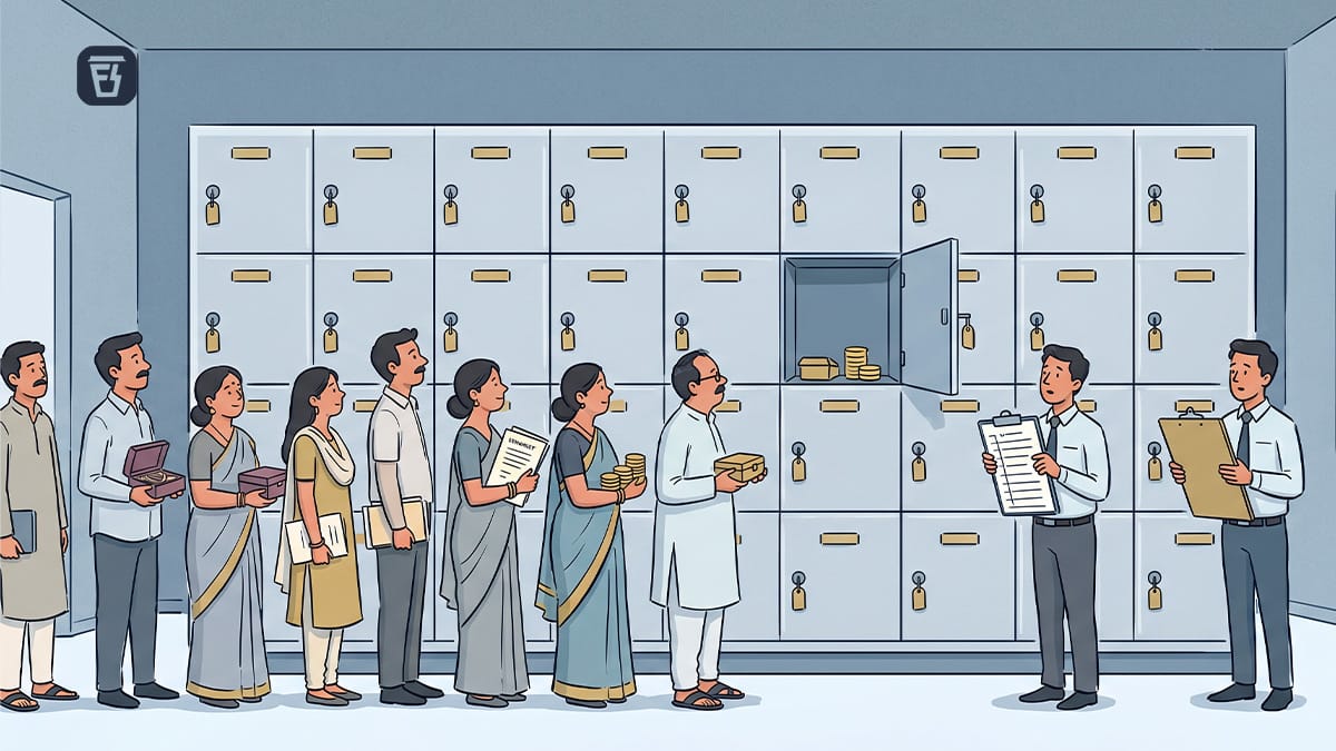 The great Indian bank locker shortage