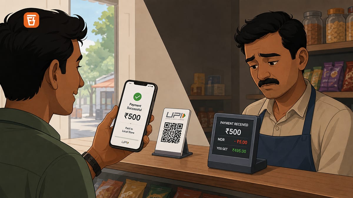 How do you scale UPI if it's not free?