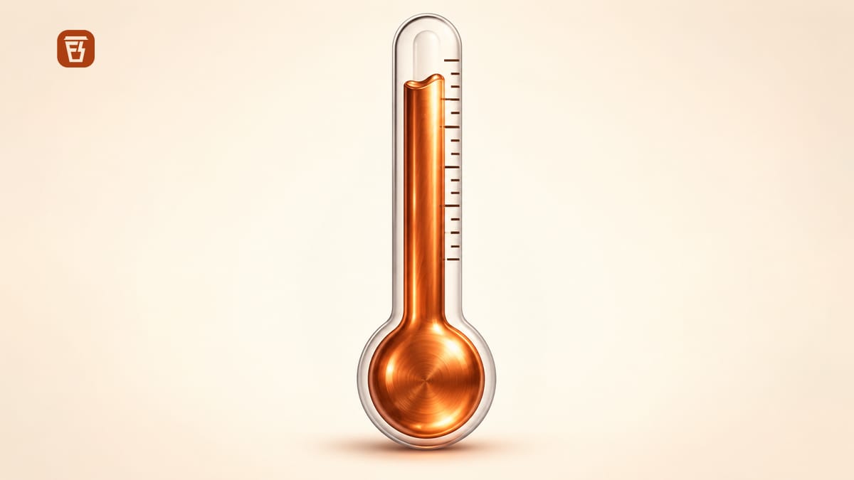 Copper prices are rising again