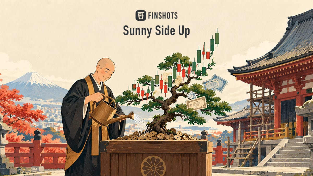 Why monks are turning investors, and more...