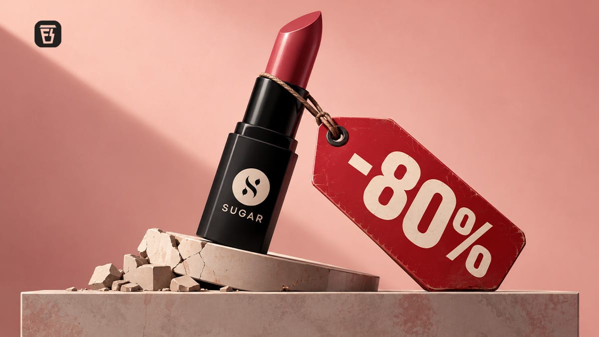 What went wrong with Sugar Cosmetics?
